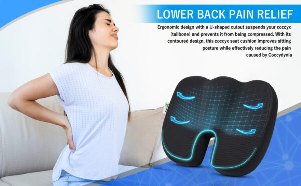 Cushion Pillow for Tailbone Pain Relief