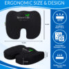 Non-Slip Ergonomic Coccyx Seat