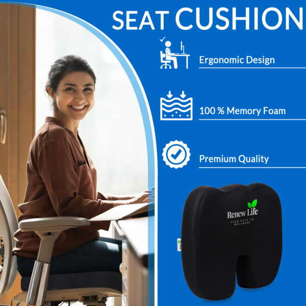 Renew Life’s Coccyx Cushion for Chair